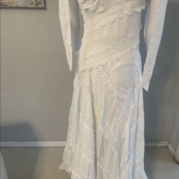 Zimmermann White Long Dress size small wow! - Picture 8 of 16
